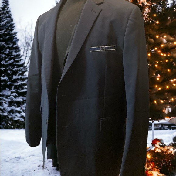 Fendi Roma Men's Blazer Blue Formal Jacket Size 42-44Alt.Giacca Collection - Picture 9 of 11